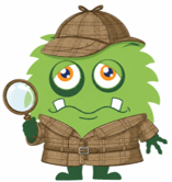 Flemy dressed as a detective